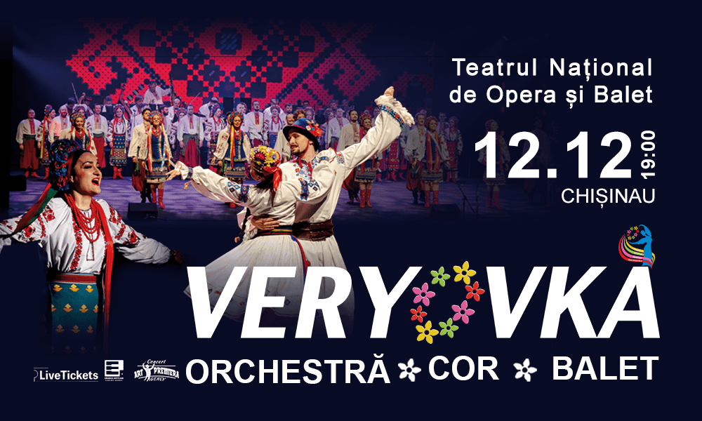 Corul Grigoriy Veryovka la Chișinău!