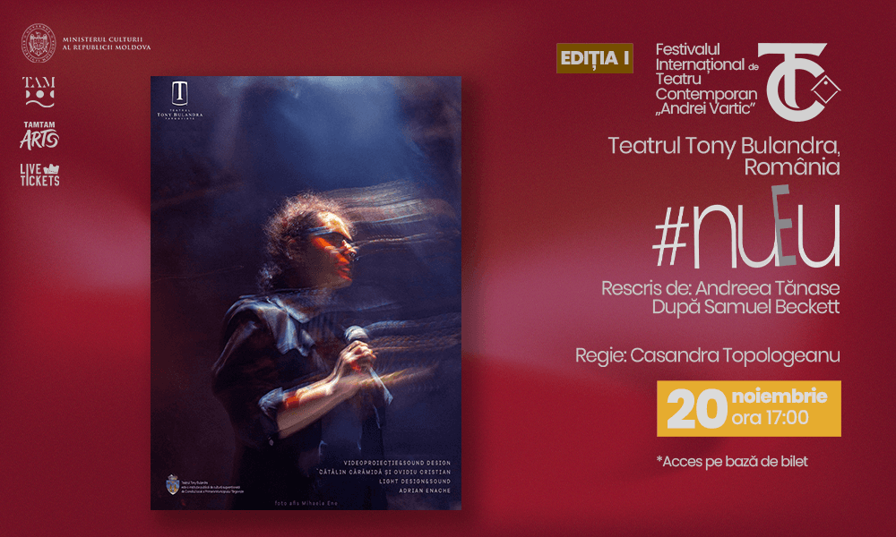 FITC: #nuEU după Samuel Beckett. Teatrul ”Tony Bulandra”, România