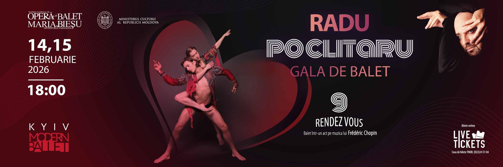 Radu Poclitaru – Gala de Balet