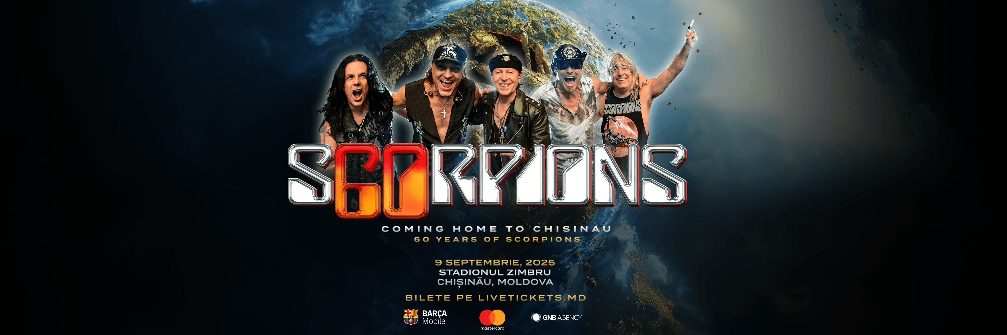 SCORPIONS – Coming Home to Chișinău 