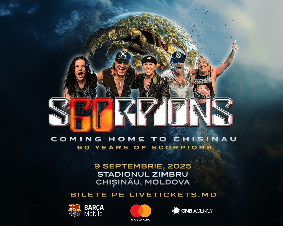 SCORPIONS – Coming Home to Chișinău 