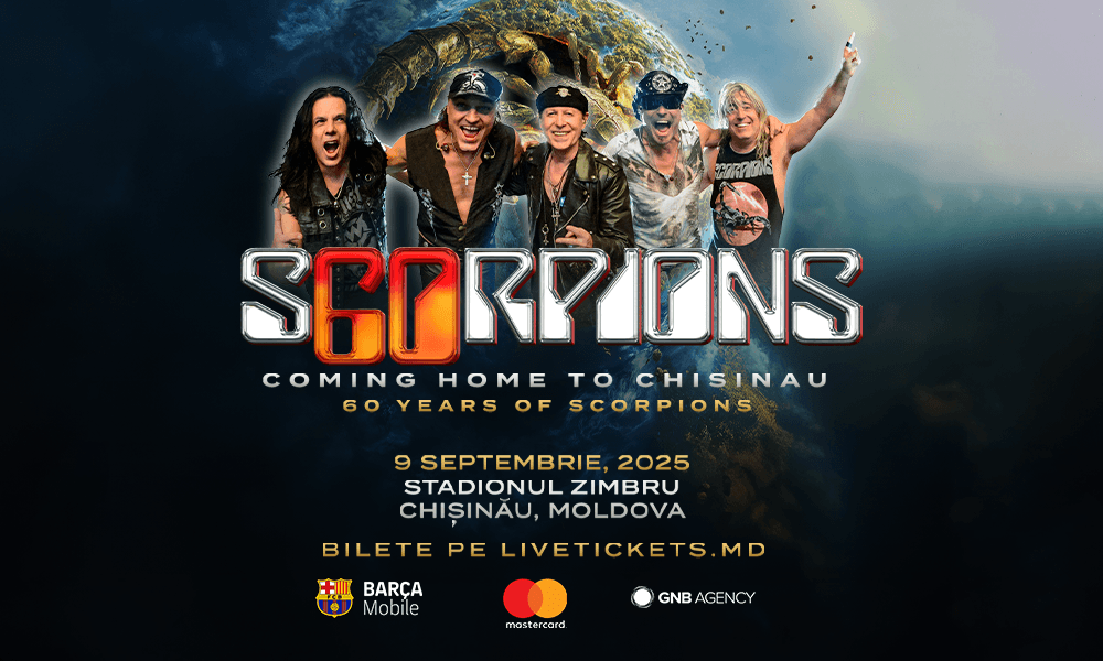 SCORPIONS – Coming Home to Chișinău 