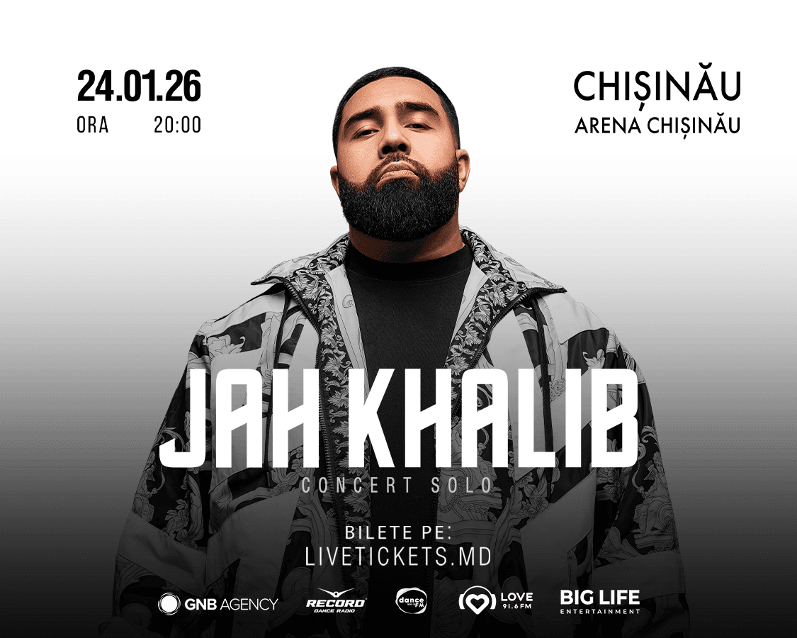 JAH KHALIB la Chișinău